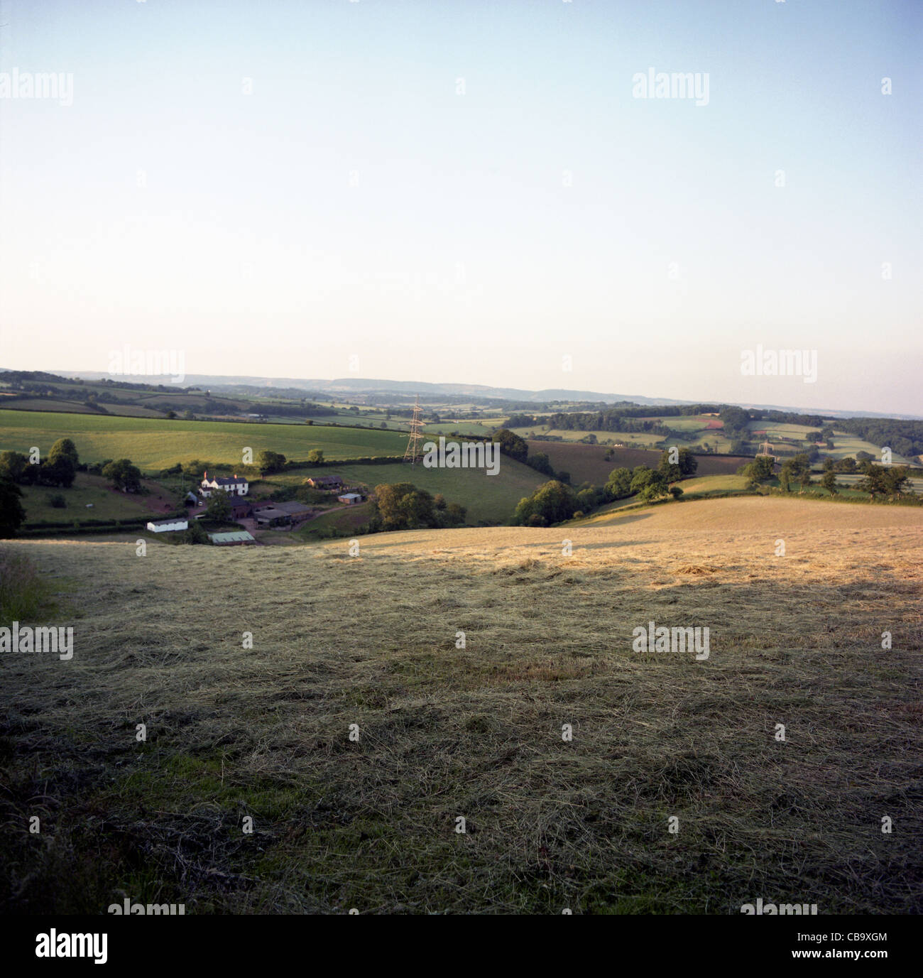 North Devon countryside, UK Stock Photo - Alamy