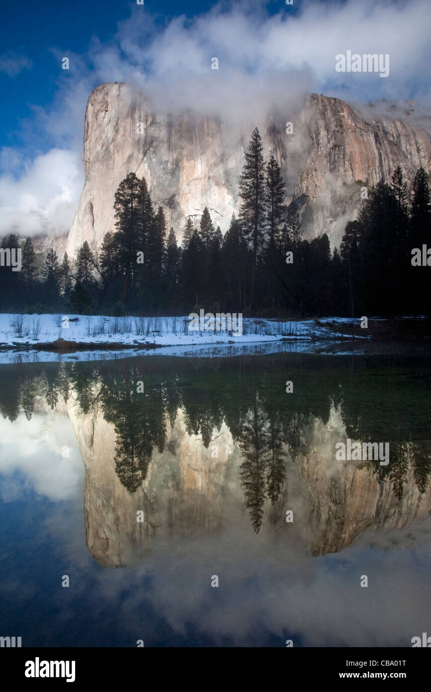 El Capitan - Yosemite National Park, California. Stock Photo