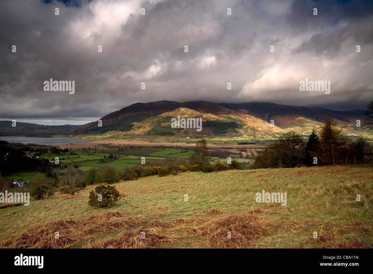 Rugged mountainous landscape Peak District Stock Photo - Alamy