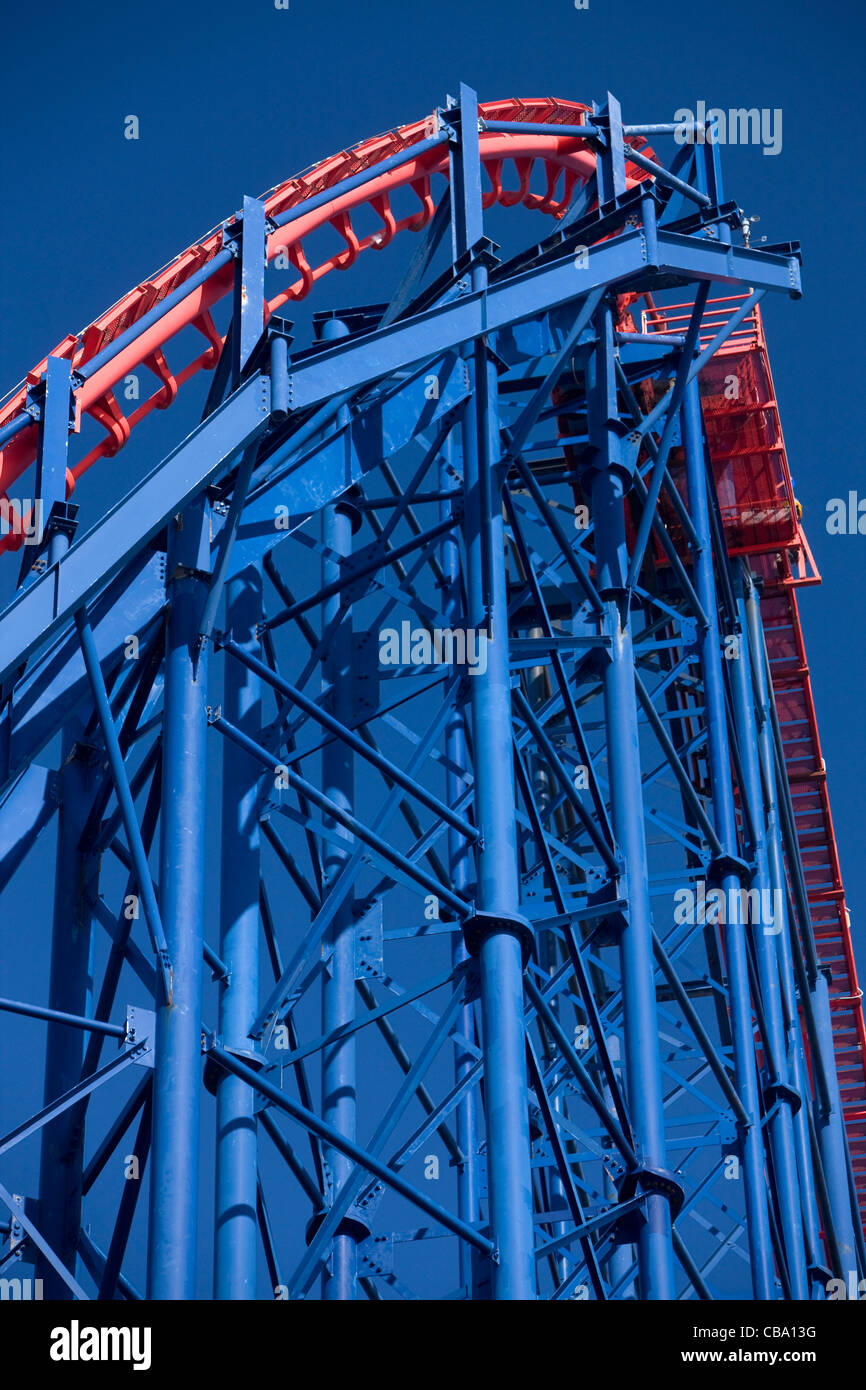 Blackpool Roller coaster Stock Photo Alamy
