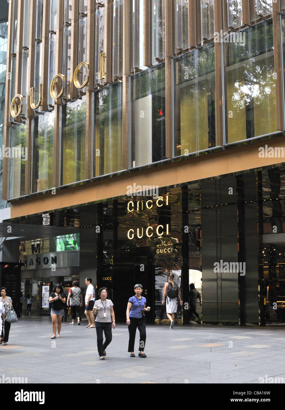 Gucci store on Orchard Road, Singapore Stock Photo Alamy
