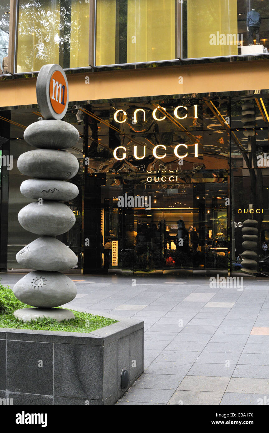 Gucci store on Orchard Road, Singapore Stock Photo - Alamy