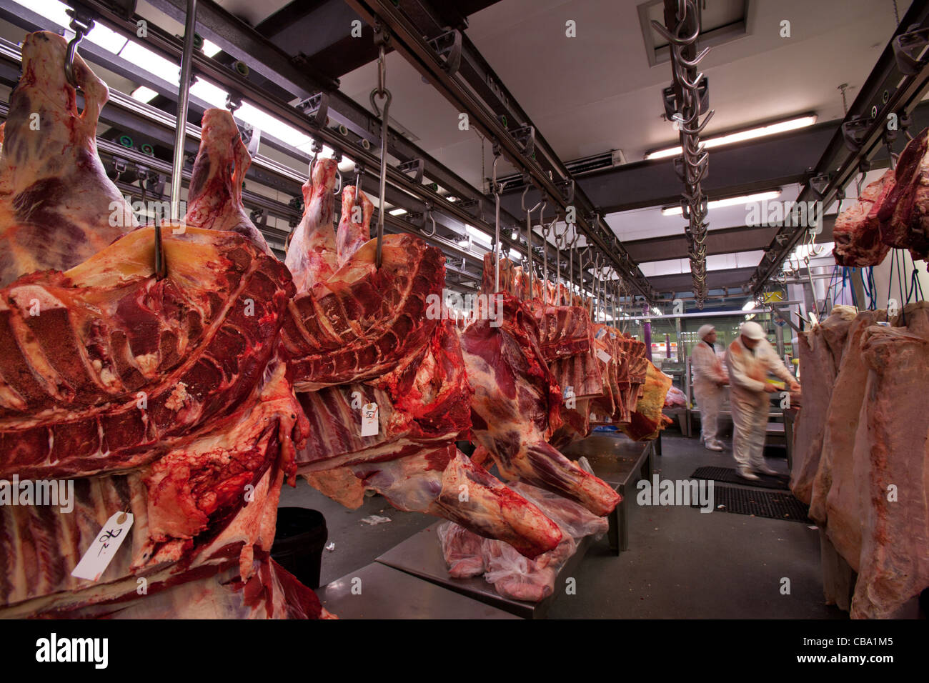Smithfield Meat Market, London, UK Stock Photo