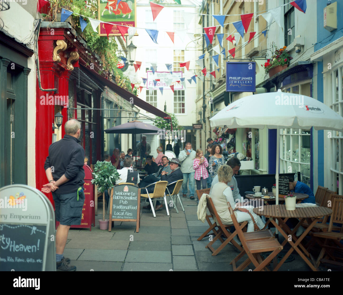 Street scenes in Bath UK Stock Photo Alamy