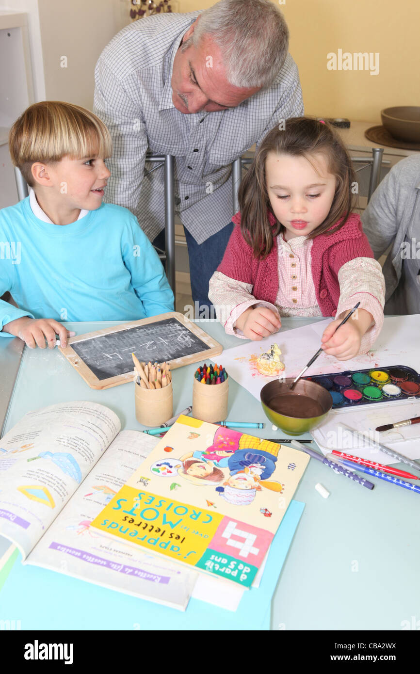 Artistic children hi-res stock photography and images - Alamy