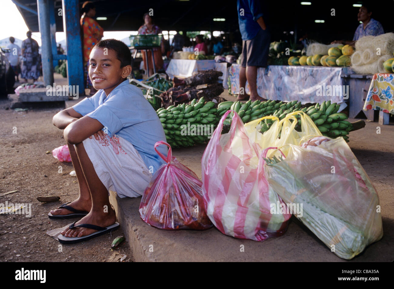 Samoan boy hires stock photography and images Alamy