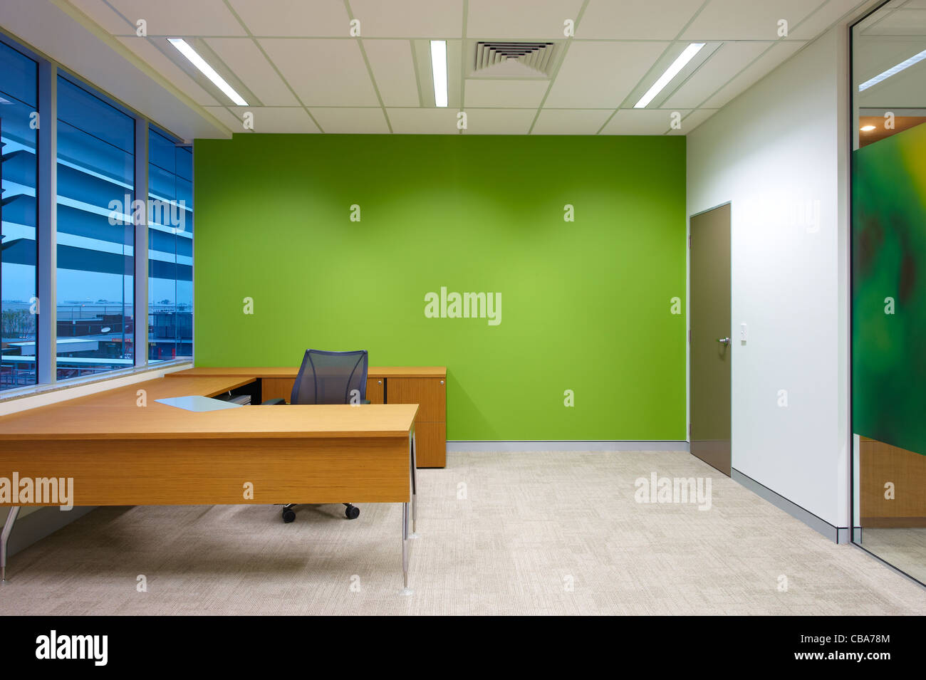 Modern office space Stock Photo