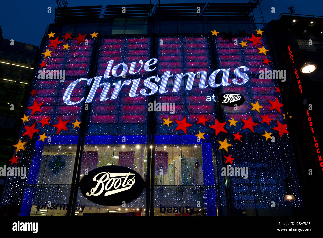 Boots chemist oxford street london hires stock photography and images