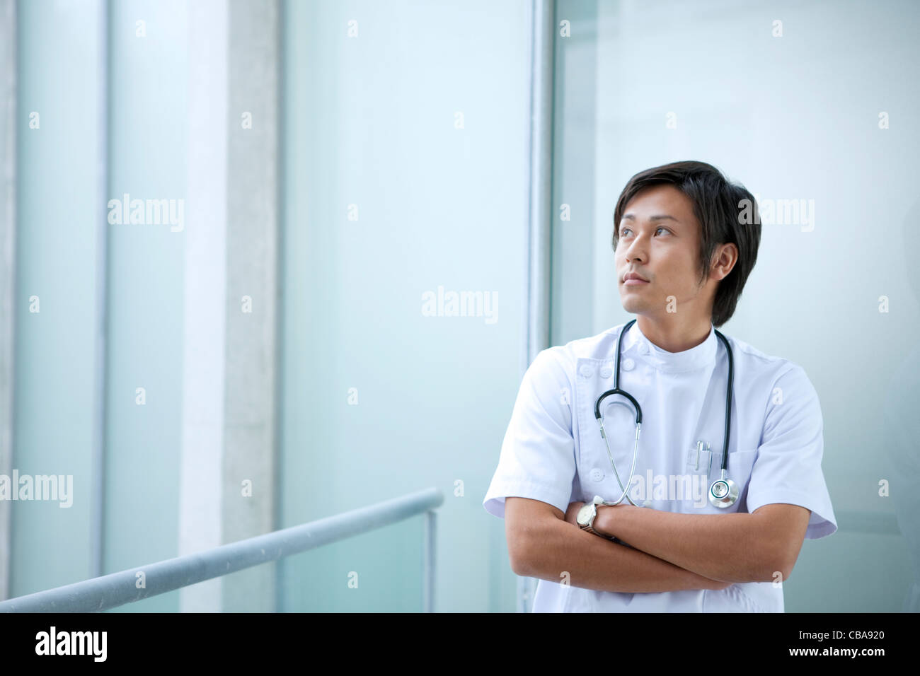 Doctor male and young hi-res stock photography and images - Alamy