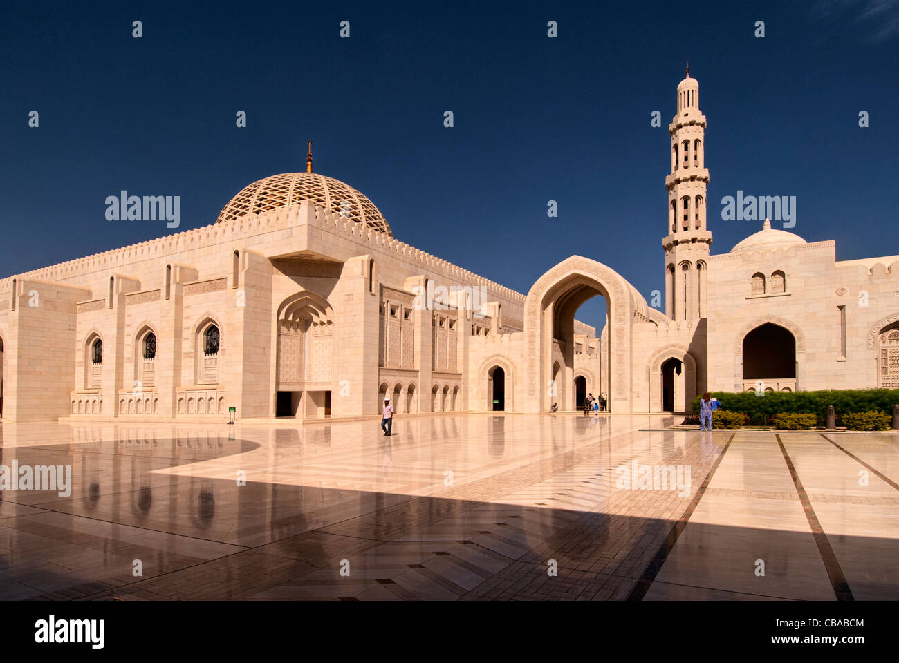 Grand Mosque Muscat Stock Photo