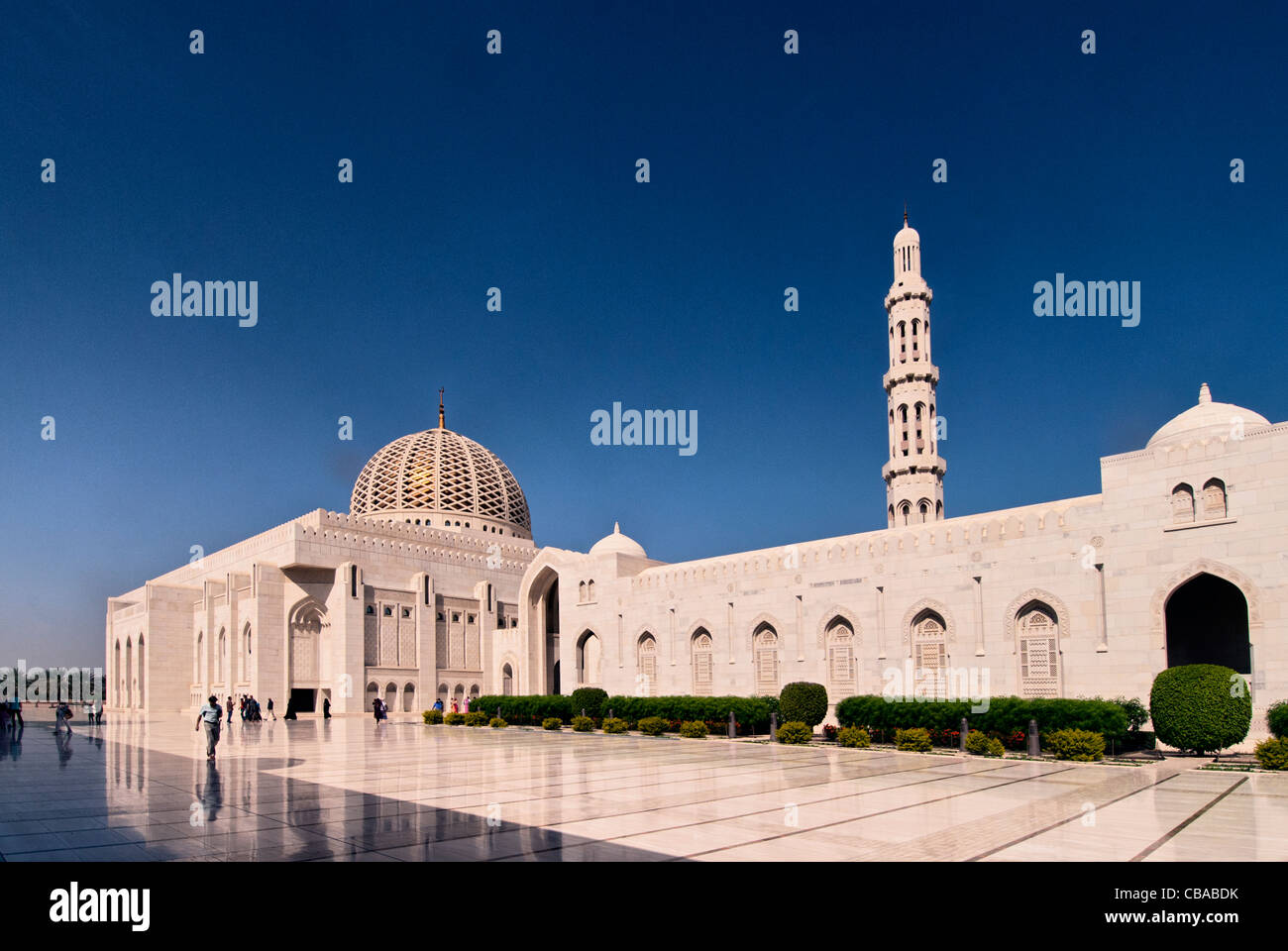 Grand Mosque Muscat Stock Photo