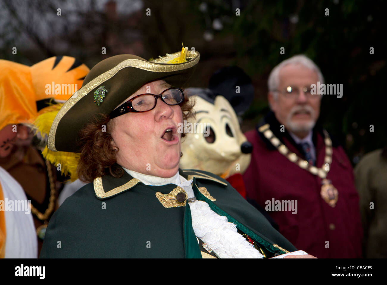 Female town crier hires stock photography and images Alamy