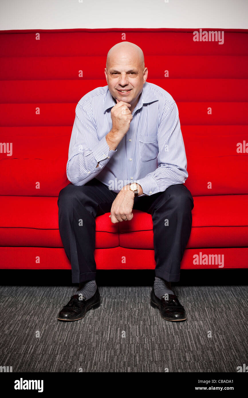 Vincent Steckler, CEO, of the Avast Software a.s is portrayed at the