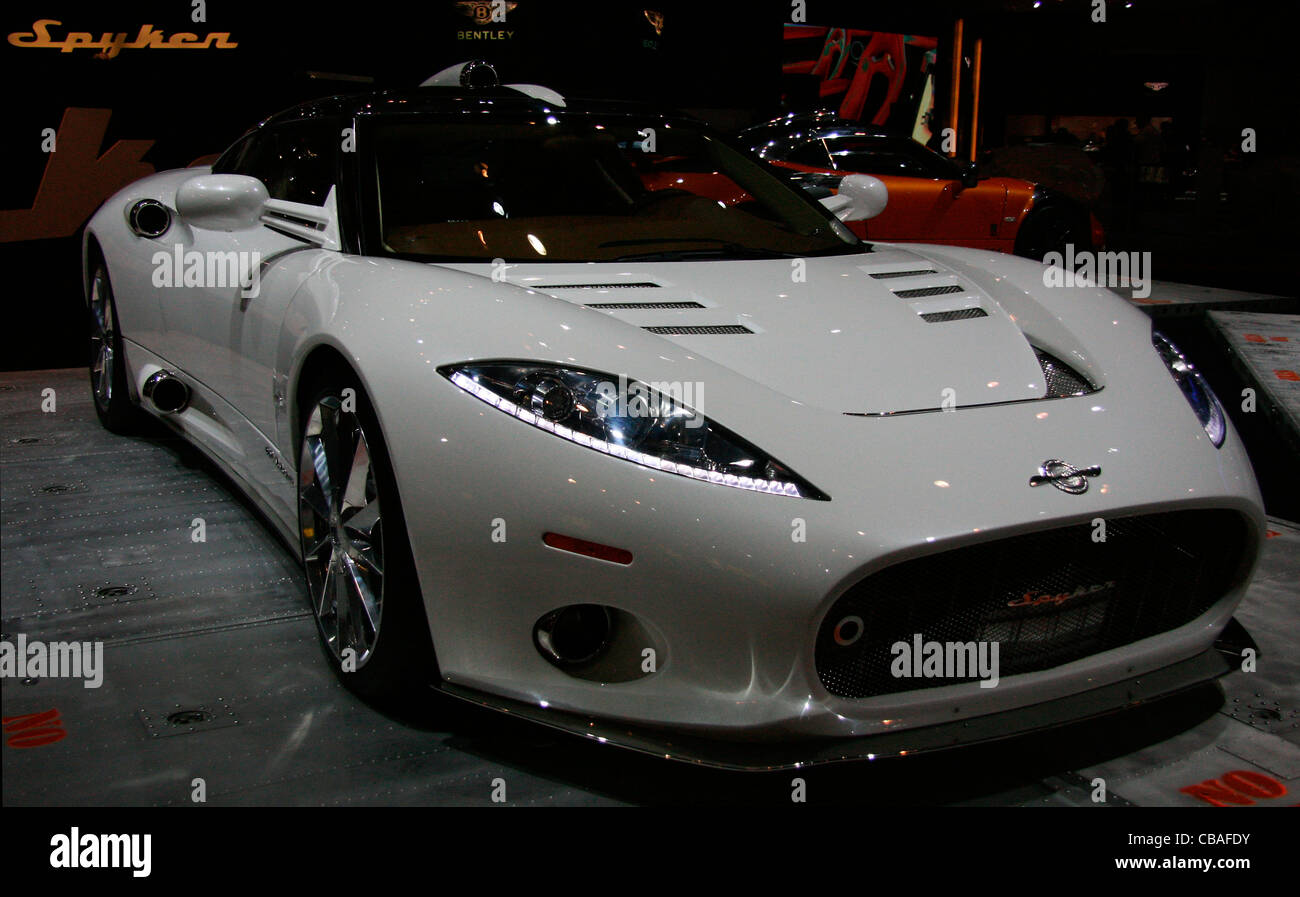 Switzerland geneve spyker motor show cars motor car automobile
