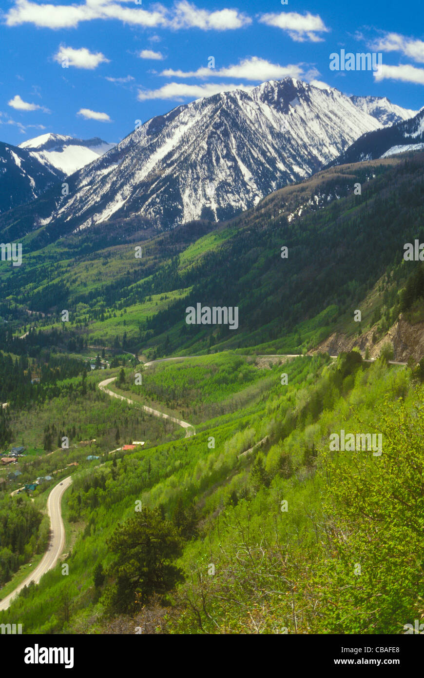 McClure Pass, West Elk Loop Scenic Byway, Aspen, Colorado, USA Stock