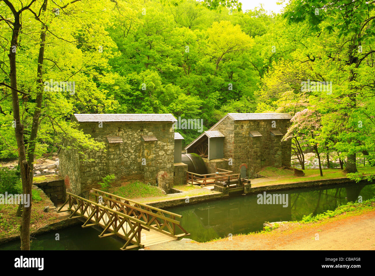 Gunpowder Mill, Hagley Museum and Library, Wilmington, Delaware, USA Stock Photo Alamy