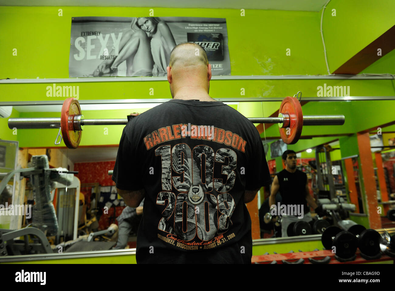 Baghdad, Iraq, Hammer Gym on Karrada was started to provide an outlet