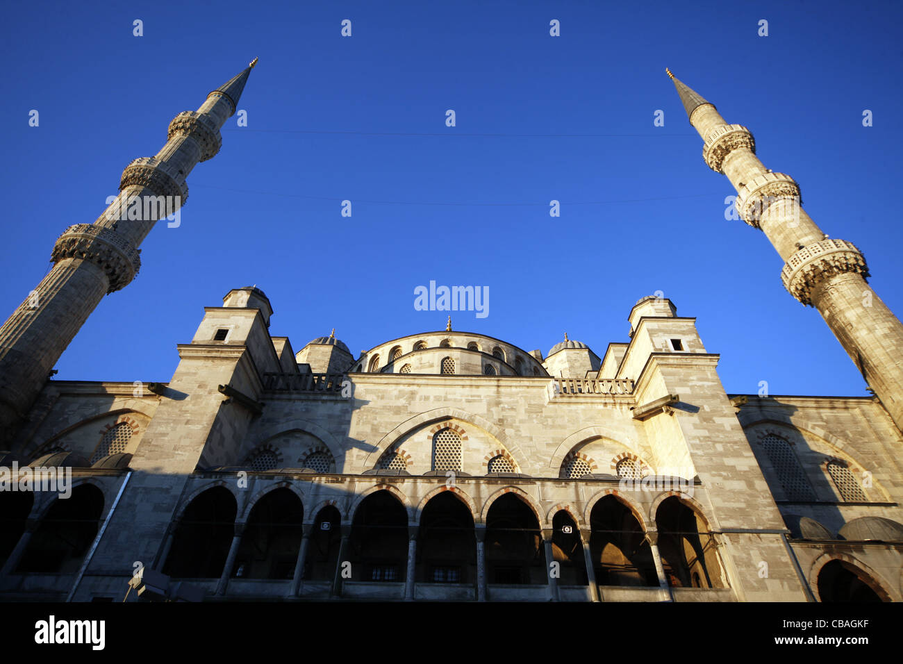 BLUE MOSQUE SULTAN AHMET CAMII SULTANAHMET ISTANBUL TURKEY 04 October ...