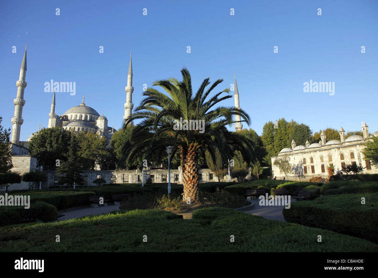 BLUE MOSQUE SULTAN AHMET CAMII SULTANAHMET ISTANBUL TURKEY 04 October ...