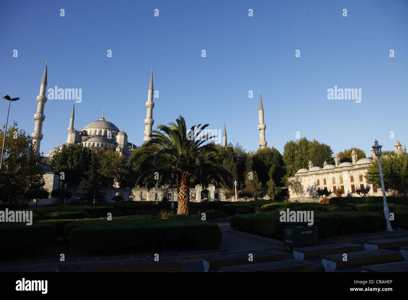 BLUE MOSQUE SULTAN AHMET CAMII SULTANAHMET ISTANBUL TURKEY 04 October ...