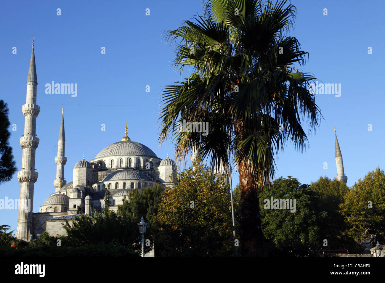 BLUE MOSQUE SULTAN AHMET CAMII SULTANAHMET ISTANBUL TURKEY 04 October ...