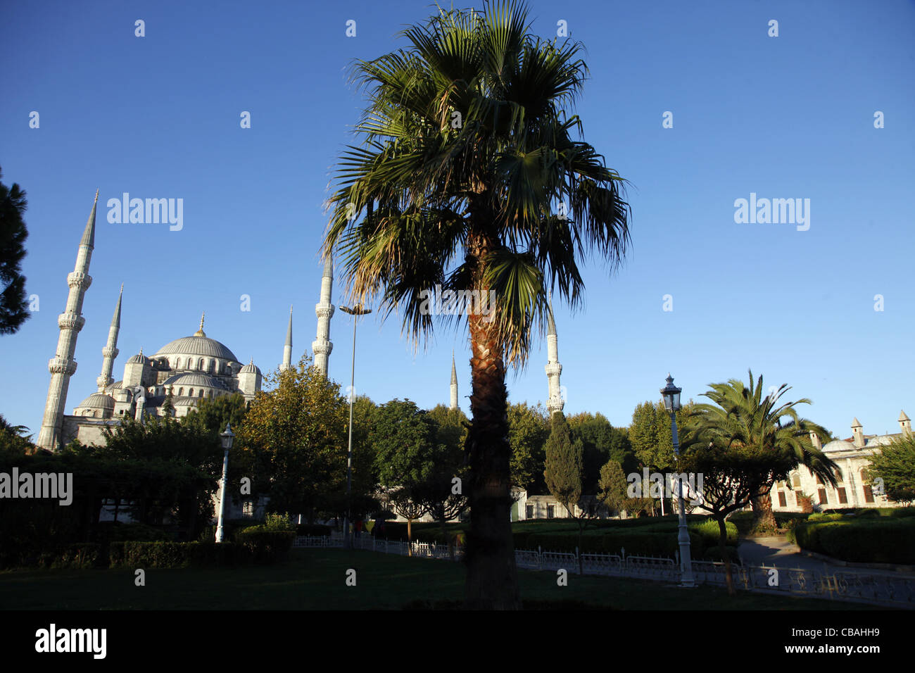 BLUE MOSQUE SULTAN AHMET CAMII SULTANAHMET ISTANBUL TURKEY 04 October ...