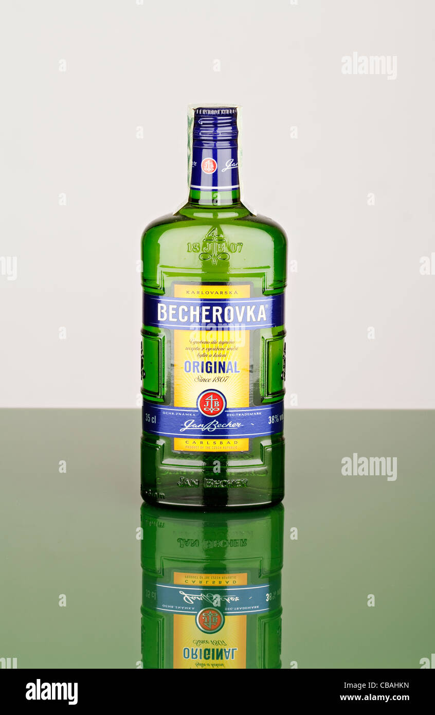 Original becherovka hi-res stock photography and images - Alamy