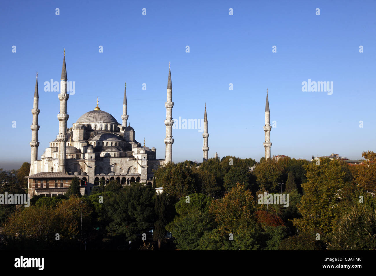 BLUE MOSQUE SULTAN AHMET CAMII SULTANAHMET ISTANBUL TURKEY 04 October ...