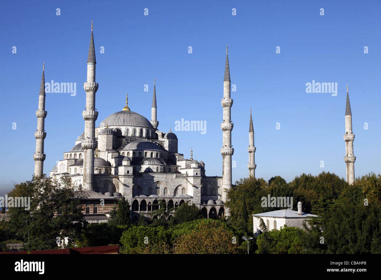 BLUE MOSQUE SULTAN AHMET CAMII SULTANAHMET ISTANBUL TURKEY 04 October ...