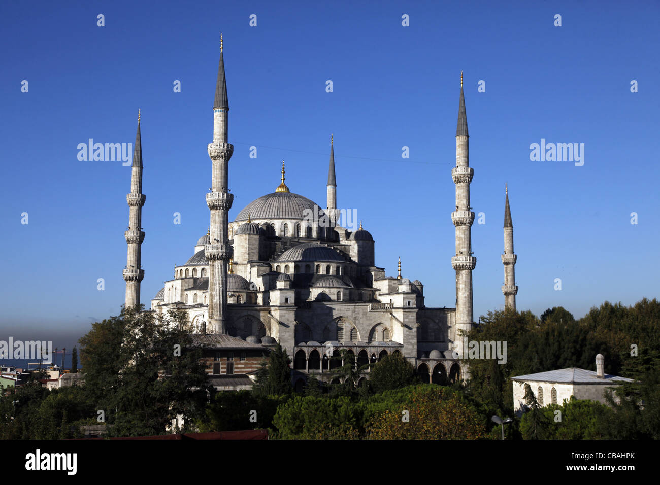 BLUE MOSQUE SULTAN AHMET CAMII SULTANAHMET ISTANBUL TURKEY 04 October ...