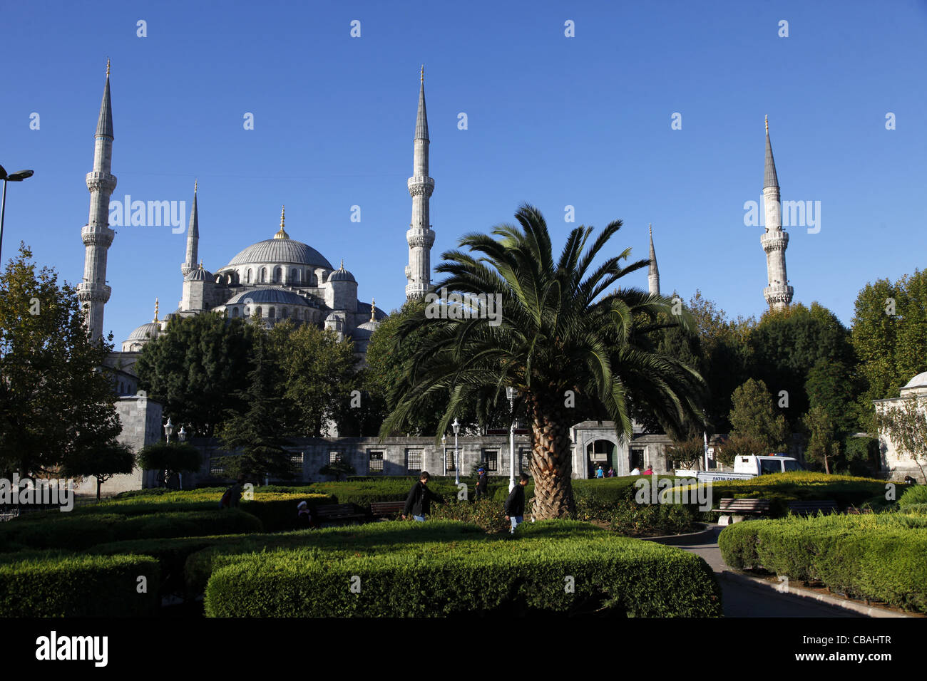 BLUE MOSQUE SULTAN AHMET CAMII SULTANAHMET ISTANBUL TURKEY 04 October ...