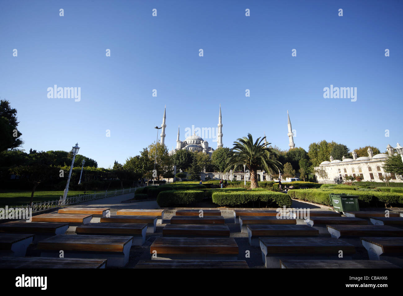 BLUE MOSQUE SULTAN AHMET CAMII SULTANAHMET ISTANBUL TURKEY 04 October ...
