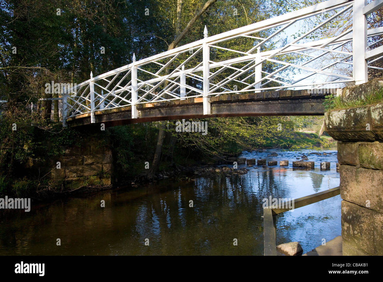 River Bridge Stock Photo