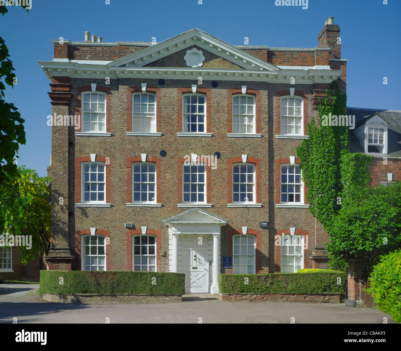 9 Gollege Green, Gloucester Cathedral Close Stock Photo