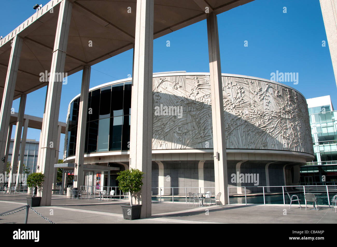 Mark Taper Forum Music Center Los Angeles Downtown United States Stock Photo