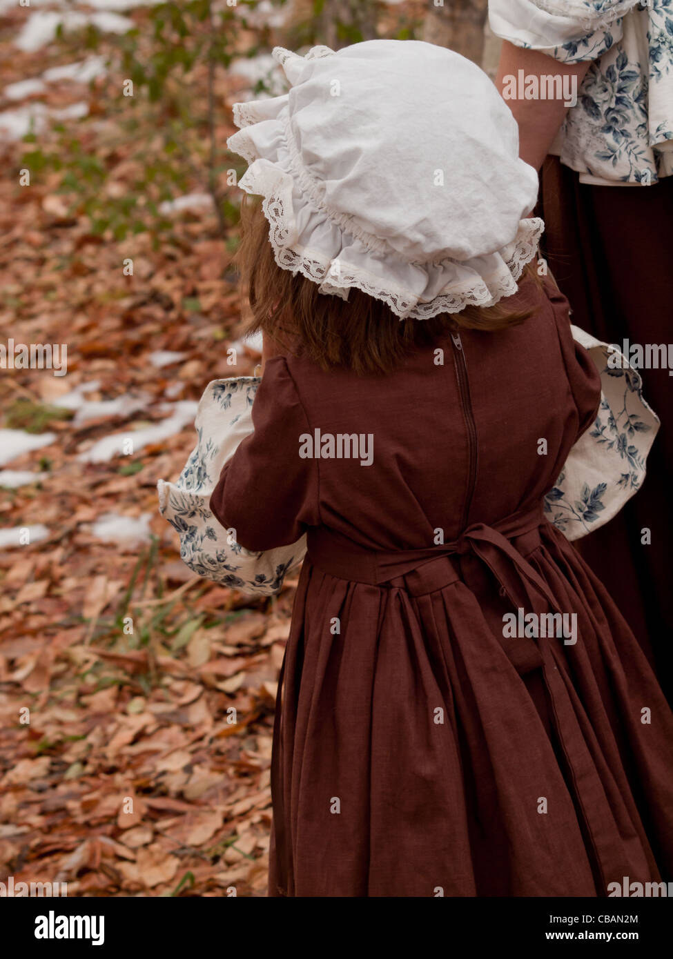 Reenactment of the Revolutionary War at the Four Mile Historic Park
