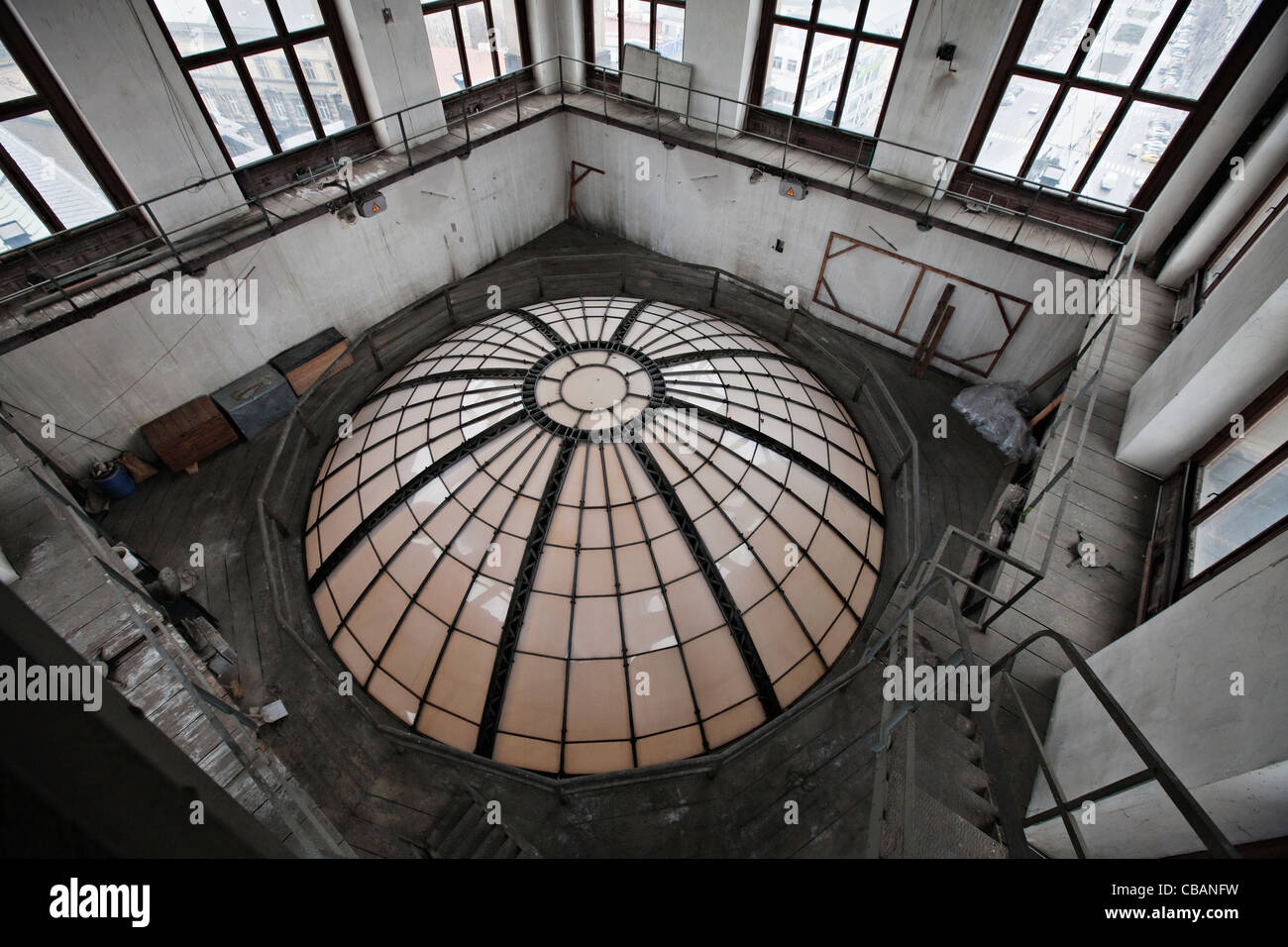 Technical facilities of the National Museum in Prague before general Stock  Photo - Alamy