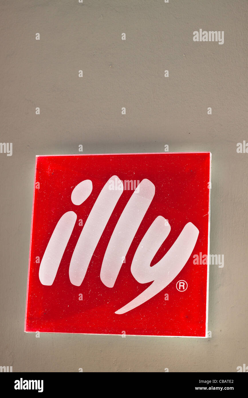 Illy caffe sign hi-res stock photography and images - Alamy