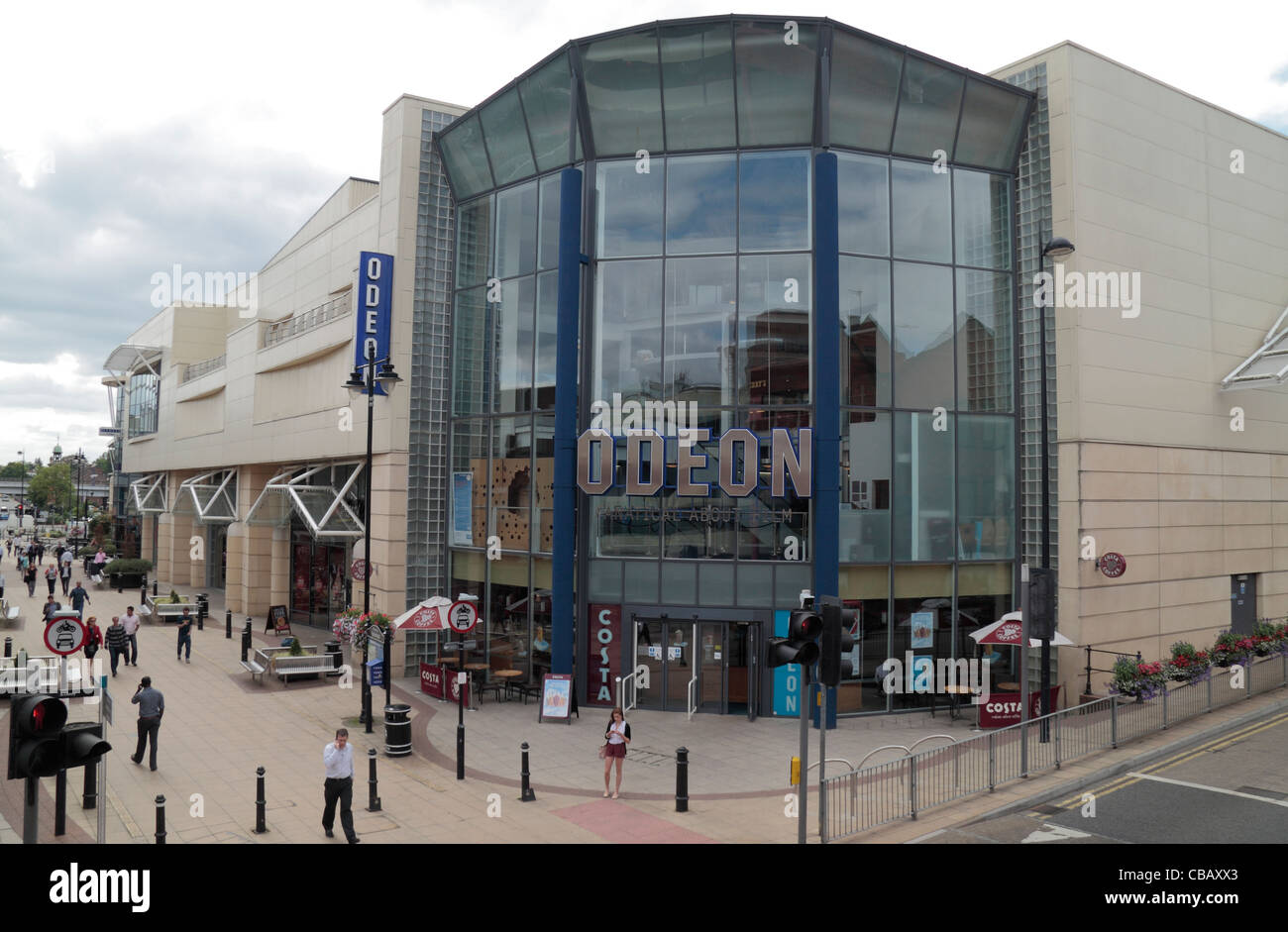 The Odeon Cinema complex in Maidenhead, Berkshire, UK. Stock Photo
