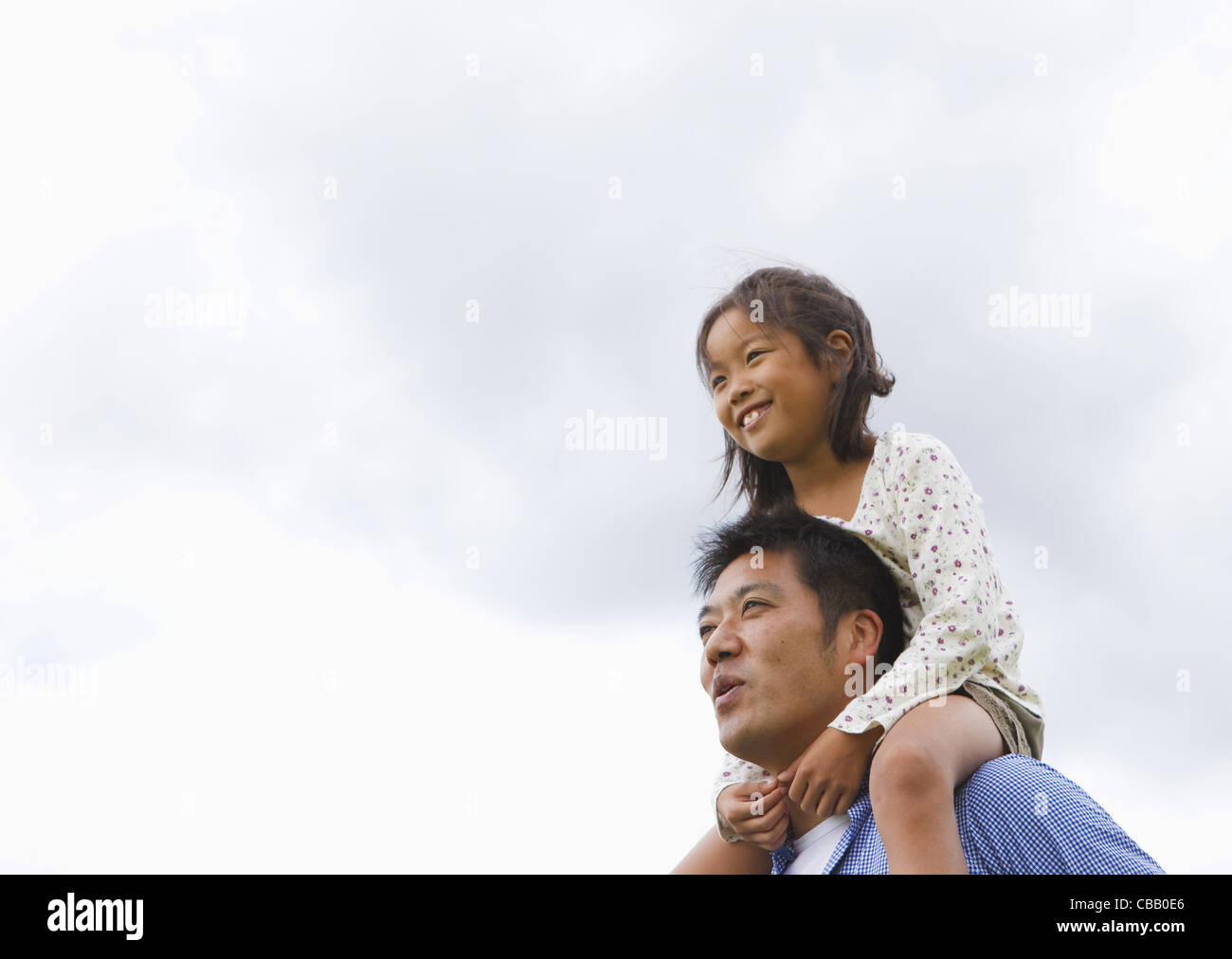 Japanese father daughter Cut Out Stock Images & Pictures Alamy