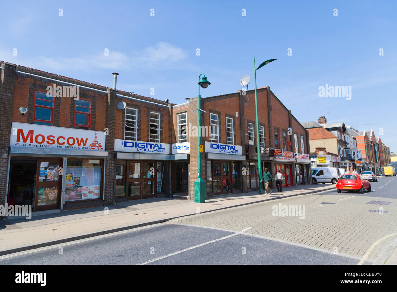 St Mary's Street, Southampton, Hampshire, England, UK Stock Photo Alamy