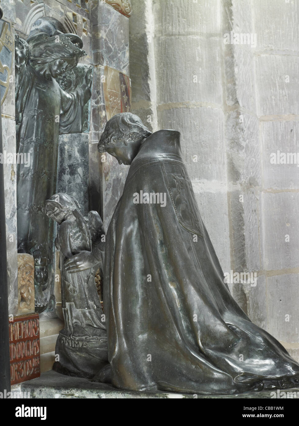 Gloucester Cathedral Tinling memorial Stock Photo