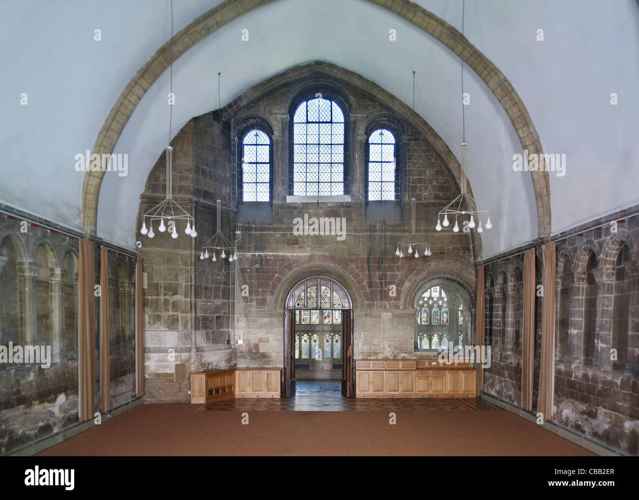 Gloucester Cathedral chapter house Stock Photo