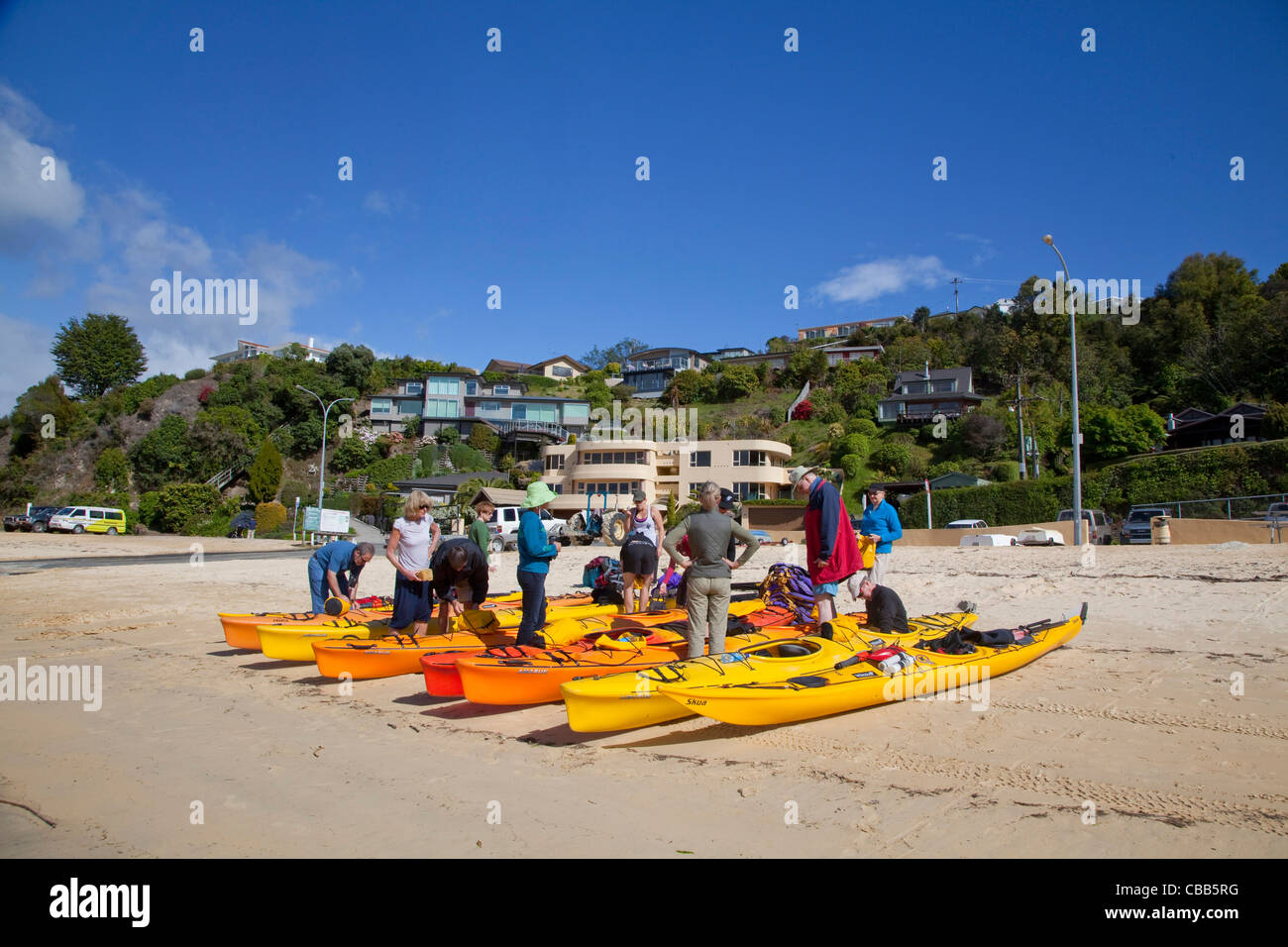 Kaiteriteri Beach, Abel Tasman National Park, South Island, New Zealand Stock Photo