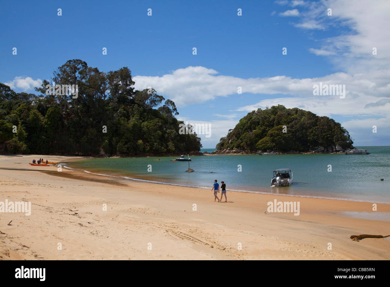 Kaiteriteri Beach, Abel Tasman National Park, South Island, New Zealand Stock Photo