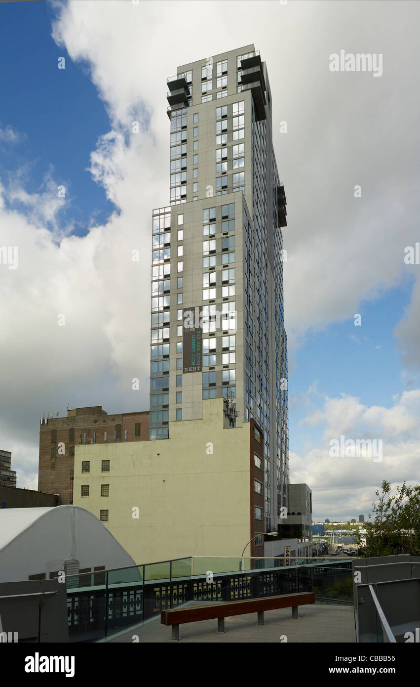 OHM building, 316 11th Avenue, NY Stock Photo