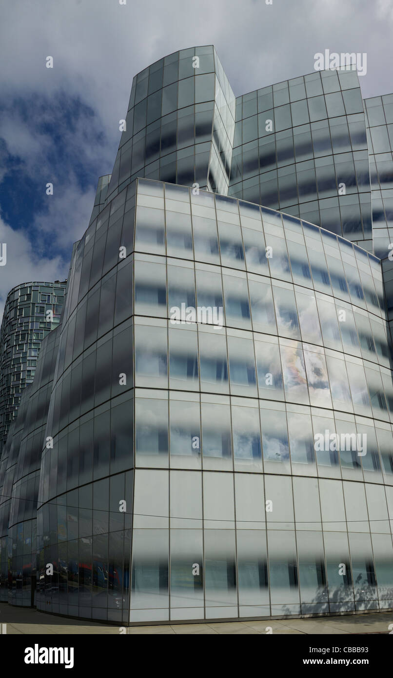 IAC Building New York, by Frank Gehry, 2008 Stock Photo