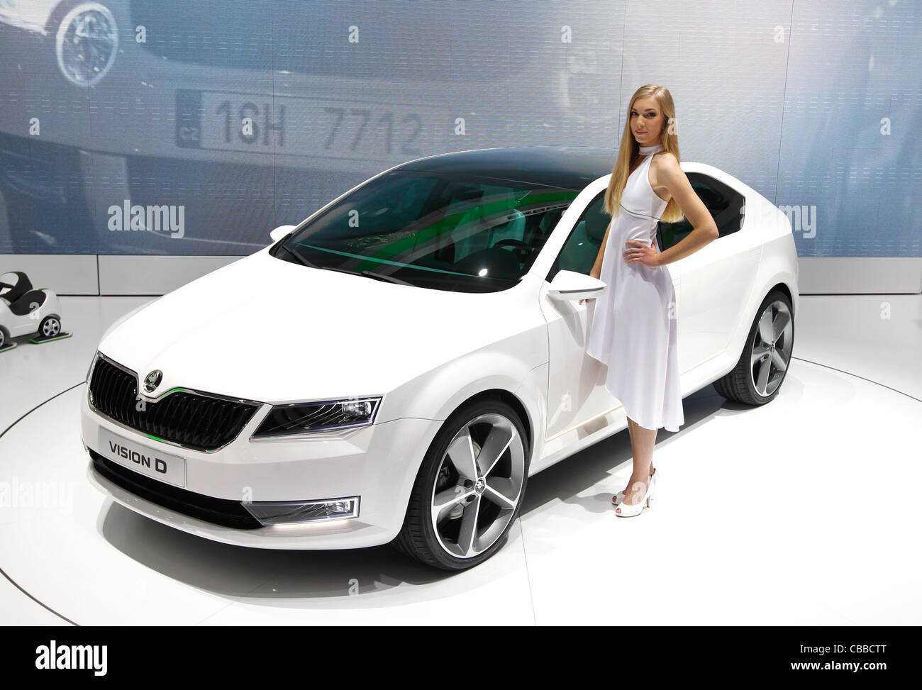 škoda vision d concept car 2013