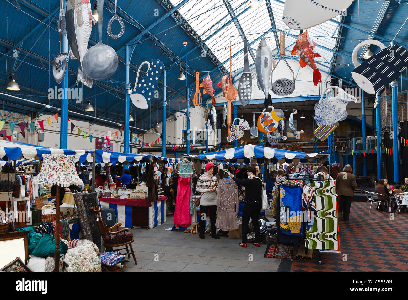 The Market Hall, Abergavenny, Monmouthsire, Wales Stock Photo Alamy