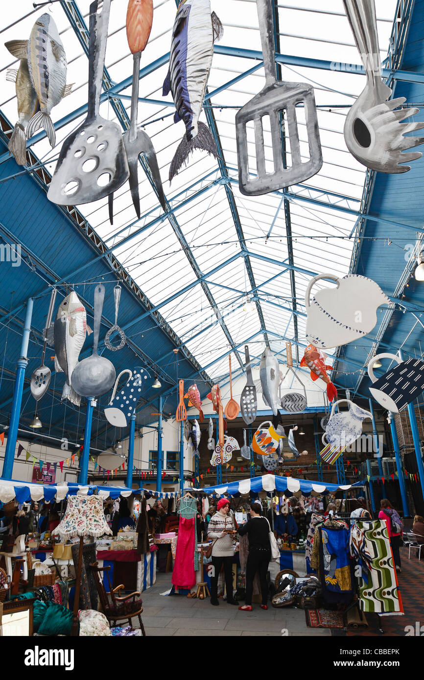 The Market Hall, Abergavenny, Monmouthsire, Wales Stock Photo Alamy